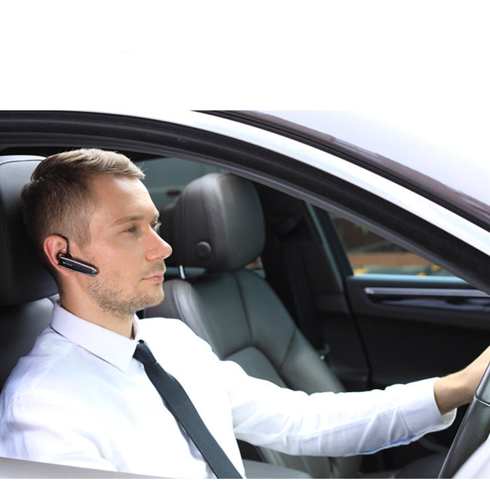 FEYCH Oreillette Bluetooth sans Fil avec Dual Mic V5.0 Main Libre