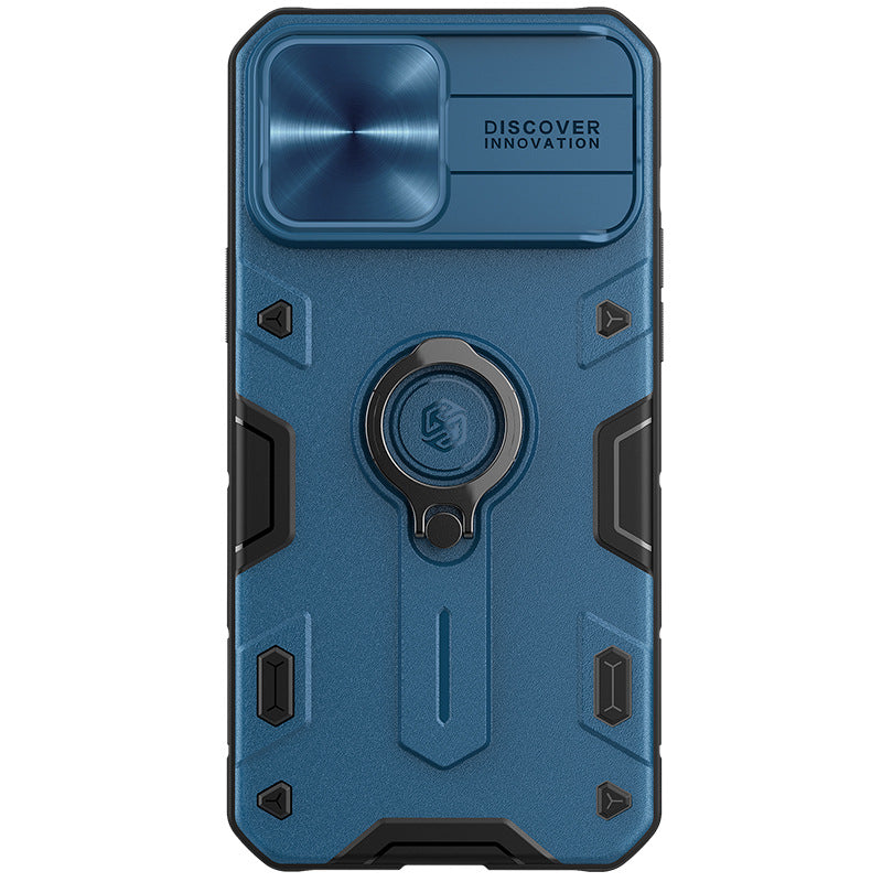 Nillkin- Coque Samsung avec anneau support et camera protection