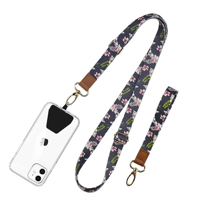 Lot de 2 dragonnes pour téléphone Portable/clés, pour Cou et Poignet
