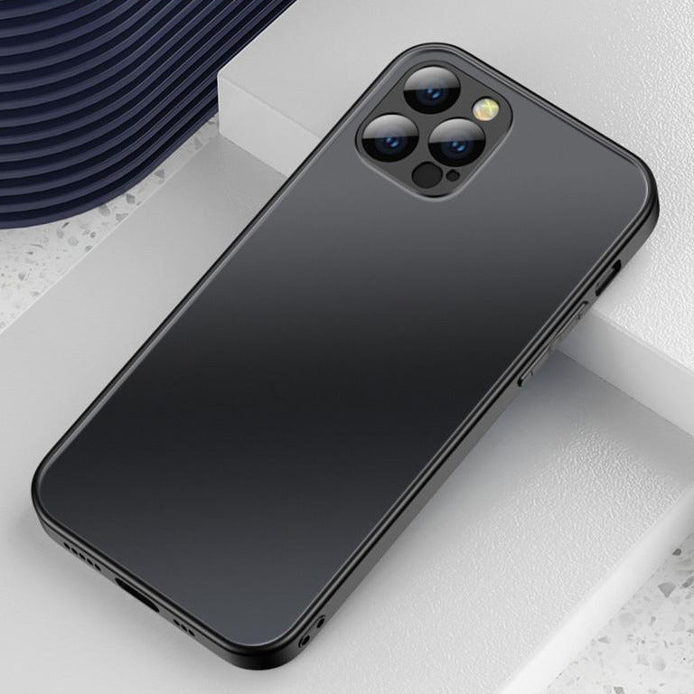 Coque iPhone noir mat
