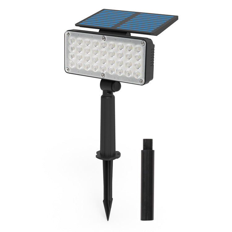 Spot LED solaire 36leds 300lm pour jardin, étanche IP65-Tektek