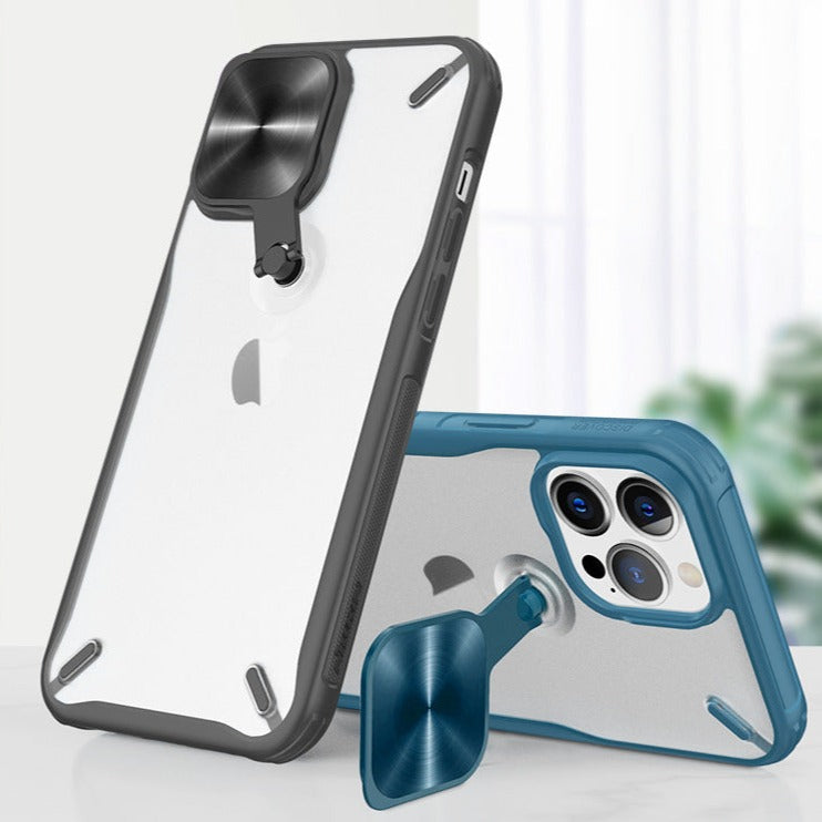 Nillkin - Coque Apple iPhone13 série Cyclops Case Noir/Bleu