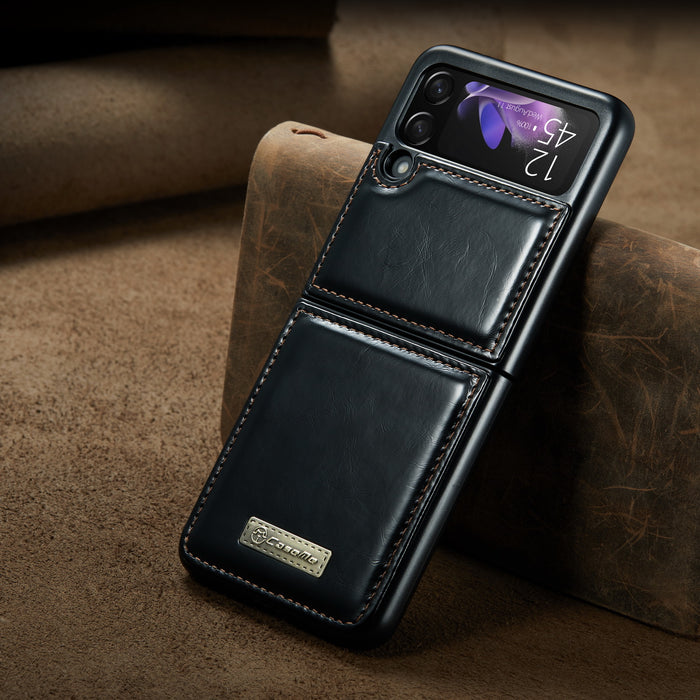 CaseMe- Étui Samsung en cuir Galaxy Z Flip 3 / Z Flip 4