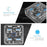 ORICO - Hub carré 4 ports USB 3.0, transparent