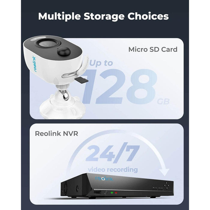 Reolink Lumus - Caméra Wifi extérieure QHD 4MP avec projecteurs LED, 2.4/5ghz