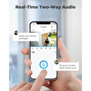 Reolink Lumus - Caméra Wifi extérieure QHD 4MP avec projecteurs LED, 2.4/5ghz