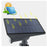 Spot LED solaire 20leds 250lm pour jardin, étanche IP65-Tektek