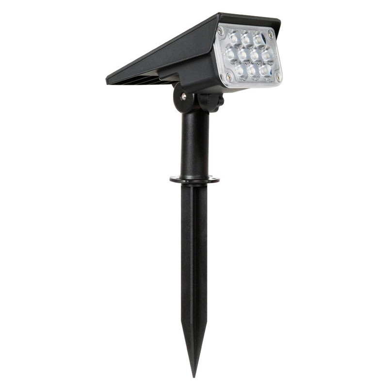 Spot LED solaire 20leds 250lm pour jardin, étanche IP65