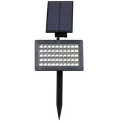 Spot LED solaire 50leds 200lm pour jardin, étanche