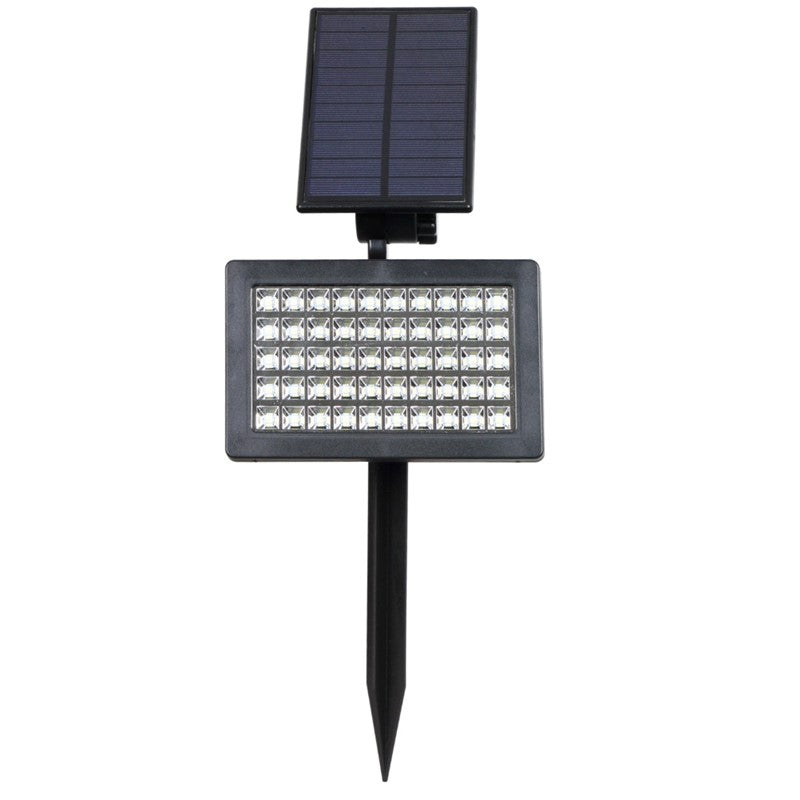 Spot LED solaire 50leds 200lm pour jardin, étanche