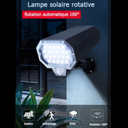 Spot solaire 80W 1500lm avec suivi automatique de mouvement