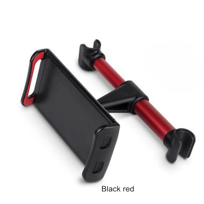 Support appui tête pour téléphones et tablettes, noir et rouge