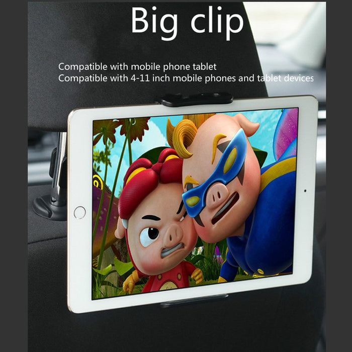 Support appui tête pour téléphones et tablettes, noir et rouge