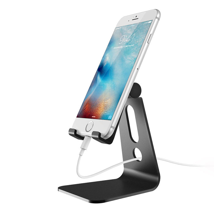 Support de téléphone en aluminium ajustable pour smartphone