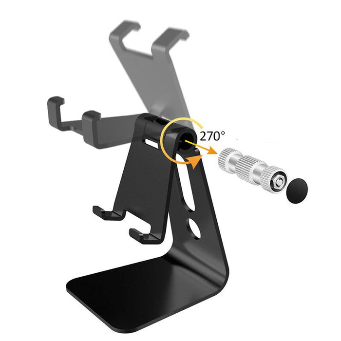 Support de téléphone en aluminium ajustable pour smartphone