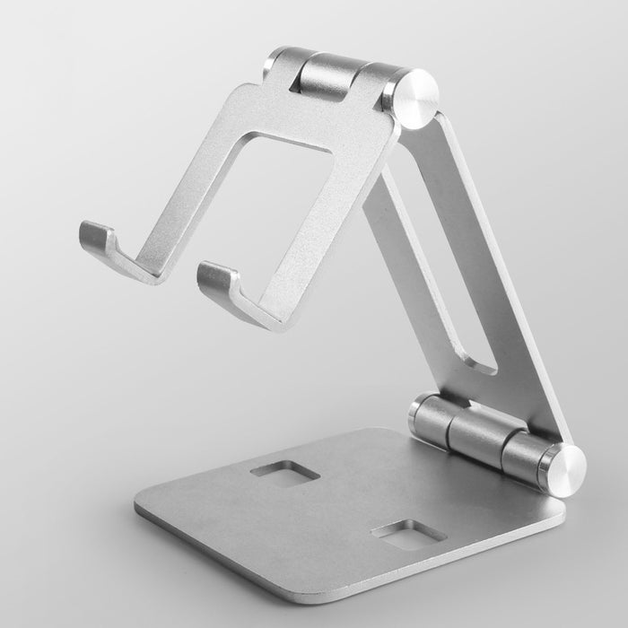 Support de téléphone en aluminium pilable et ajustable pour smartphone