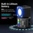 Ulanzi L2RGB - Projecteur LED multicolore rechargeable, magnétique