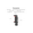 Ulanzi ST-06S - Support de trépied pour smartphone, rotation 360°