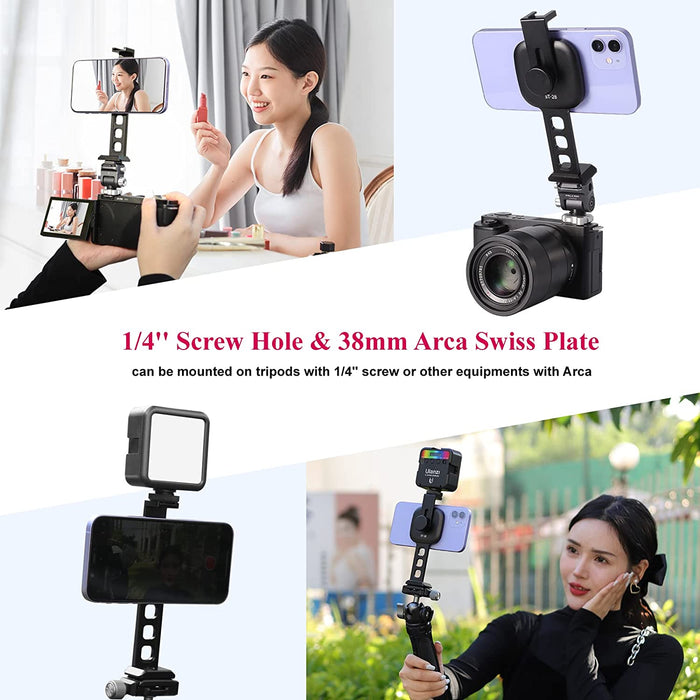 Ulanzi ST-28 - Support de trépied magnétique pour iPhone 12 et 13