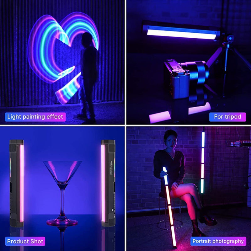 Ulanzi VL110RGB - Tube vidéo multicolore, sans fil et rechargeable