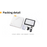 Ulanzi VL108 - Projecteur LED Blanc 3200K-5500K rechargeable et dimmable