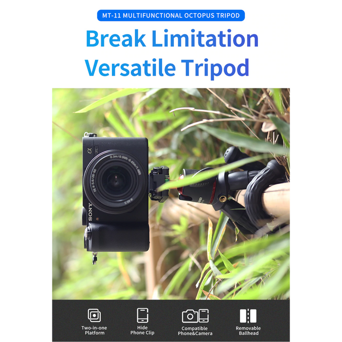 Ulanzi MT-11 - Trépied flexible pour smartphone et appareils photo