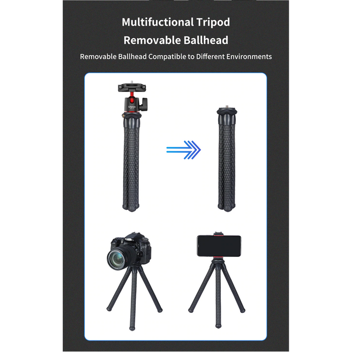 Ulanzi MT-11 - Trépied flexible pour smartphone et appareils photo