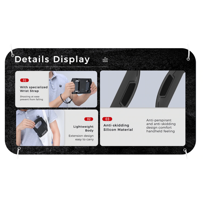 Ulanzi U-Rig Lite - Stabilisateur vidéo de poche pour smartphone