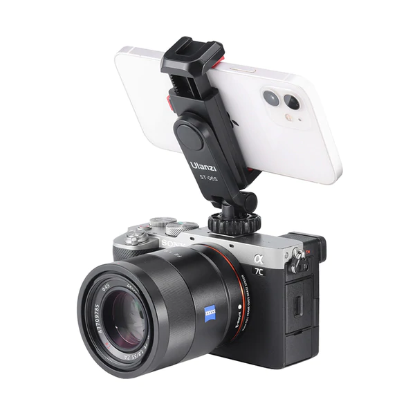 Ulanzi ST-06S - Support de trépied pour smartphone, rotation 360°