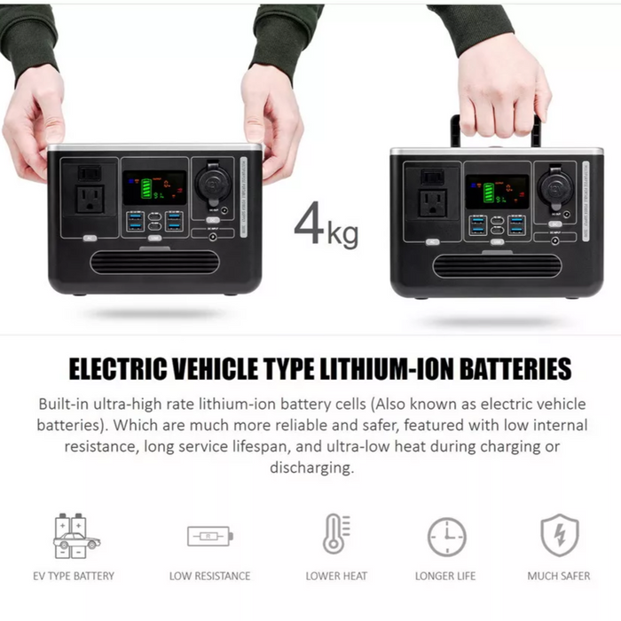 Générateur solaire portable 444Wh