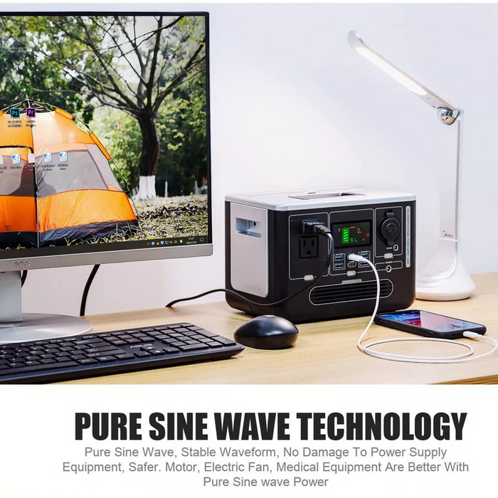 Générateur solaire portable 444Wh