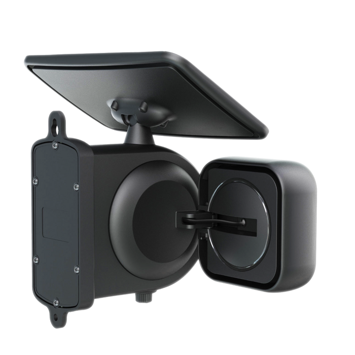 Projecteur solaire double 1000lm avec détecteur de mouvement-Tektek