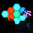 Lampes hexagonales LED tactiles et modulables