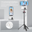 Ulanzi Cameraman - Support vidéo sans fil pour smartphone avec suivi de visage 360 degrés