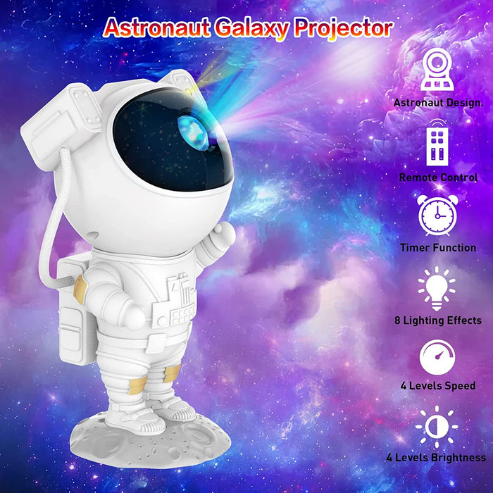 Galaxy lampe Projecteur Ciel Etoile LED Astronaute