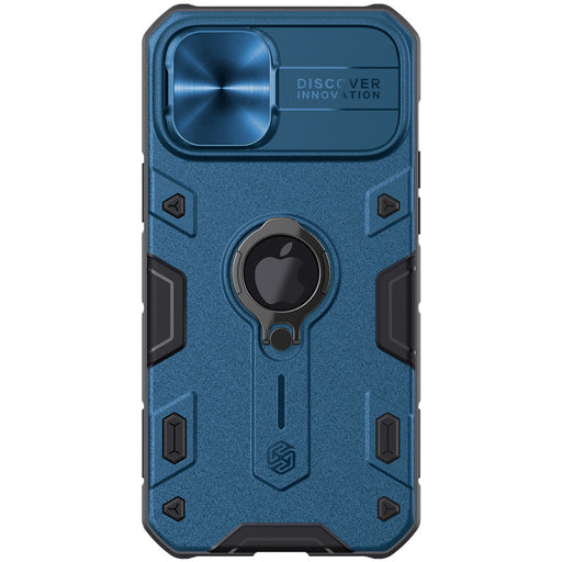 Nillkin- Coque Apple iPhone 12 13 14 serie avec anneau de support Bleu