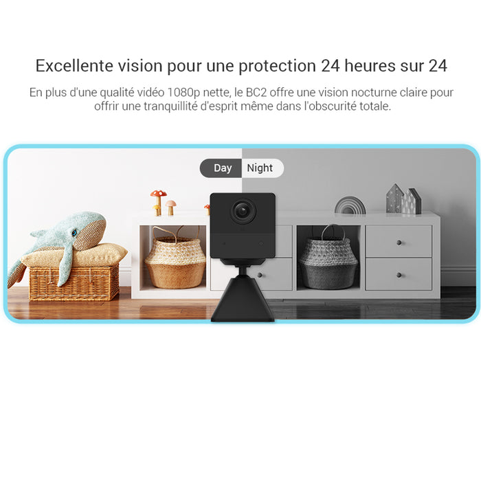 Ezviz - Mini caméra Wifi sans fil sur batterie