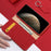 DUX DUCIS - Housse Etui Premium Flip iPhone Rouge