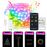 Guirlande LED flexible multicolore connectée (Bluetooth) 5 mètres / 10 mètres