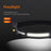 Supfire - Lampe frontale COB 400lm blanc froid 6000K, rechargeable
