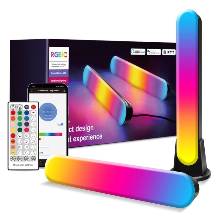 Lampes LED dynamique & multicolore connectée (Bluetooth)