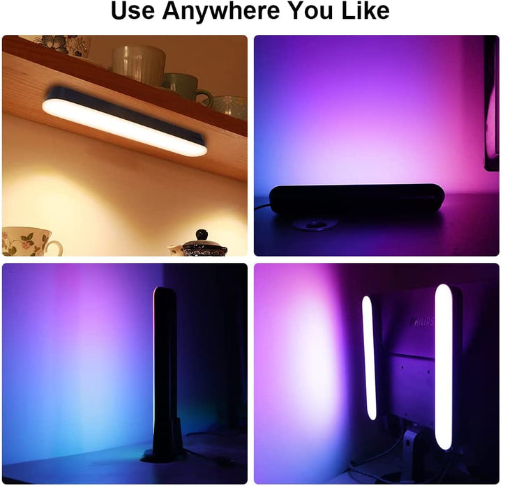 Lampes LED dynamique & multicolore connectée (Bluetooth)