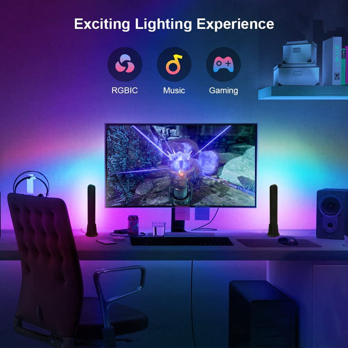 Lampes LED dynamique & multicolore connectée (Bluetooth)