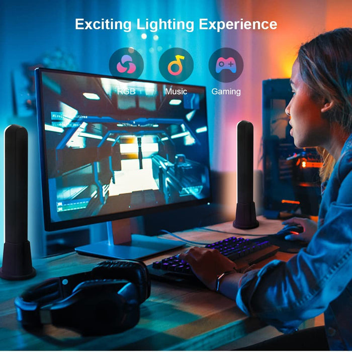 Lampes LED dynamique & multicolore connectée (Bluetooth)
