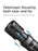 Supfire - Lampe torche LED 1200lm blanc froid 6000K, rechargeable