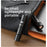 Supfire - Lampe torche LED 1200lm blanc froid 6000K, rechargeable