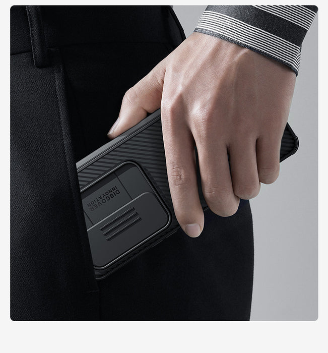 Nillkin - Coque Samsung Galaxy Z Fold 4 5G avec Protection caméra, Porte-S Pen et support telephone