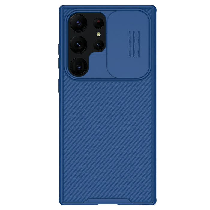 Nillkin - Coque Samsung protection caméra Bleu