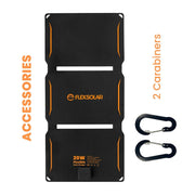 FLEXSOLAR - Chargeur solaire pliable 20W, pour téléphones et tablettes