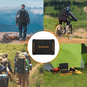 FLEXSOLAR - Chargeur solaire pliable 20W, pour téléphones et tablettes